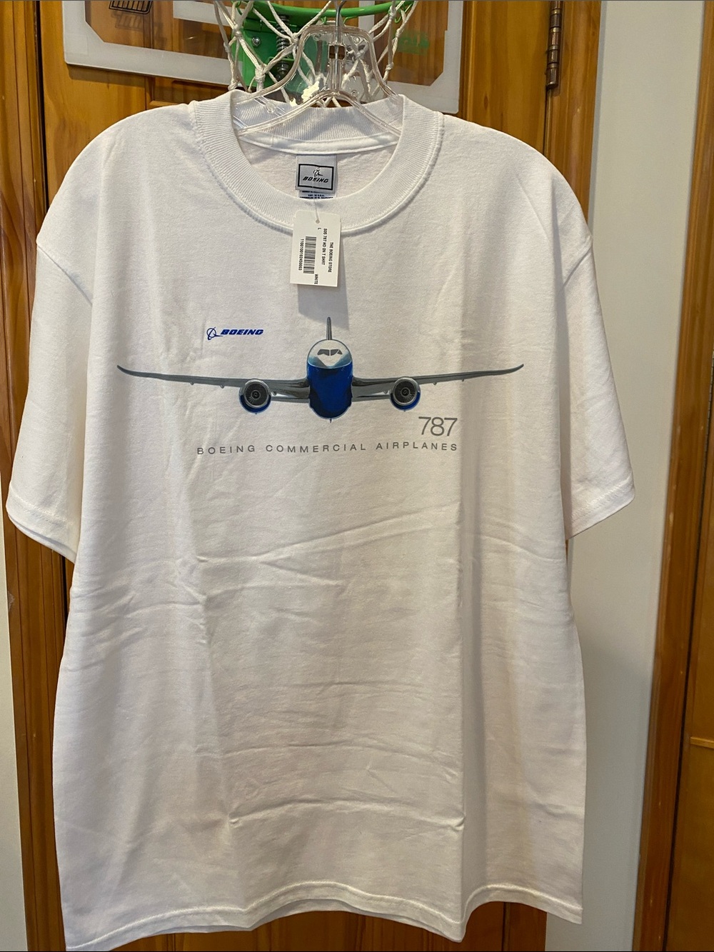 Boeing 787 Graphic Short Sleeve Tee - White